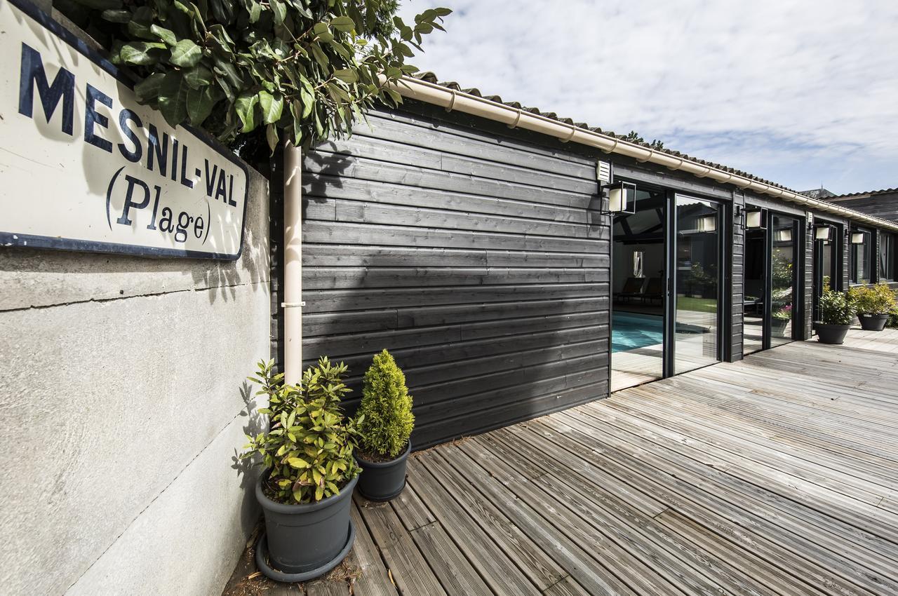 La Villa Mesnil-Val-Plage Eksteriør billede